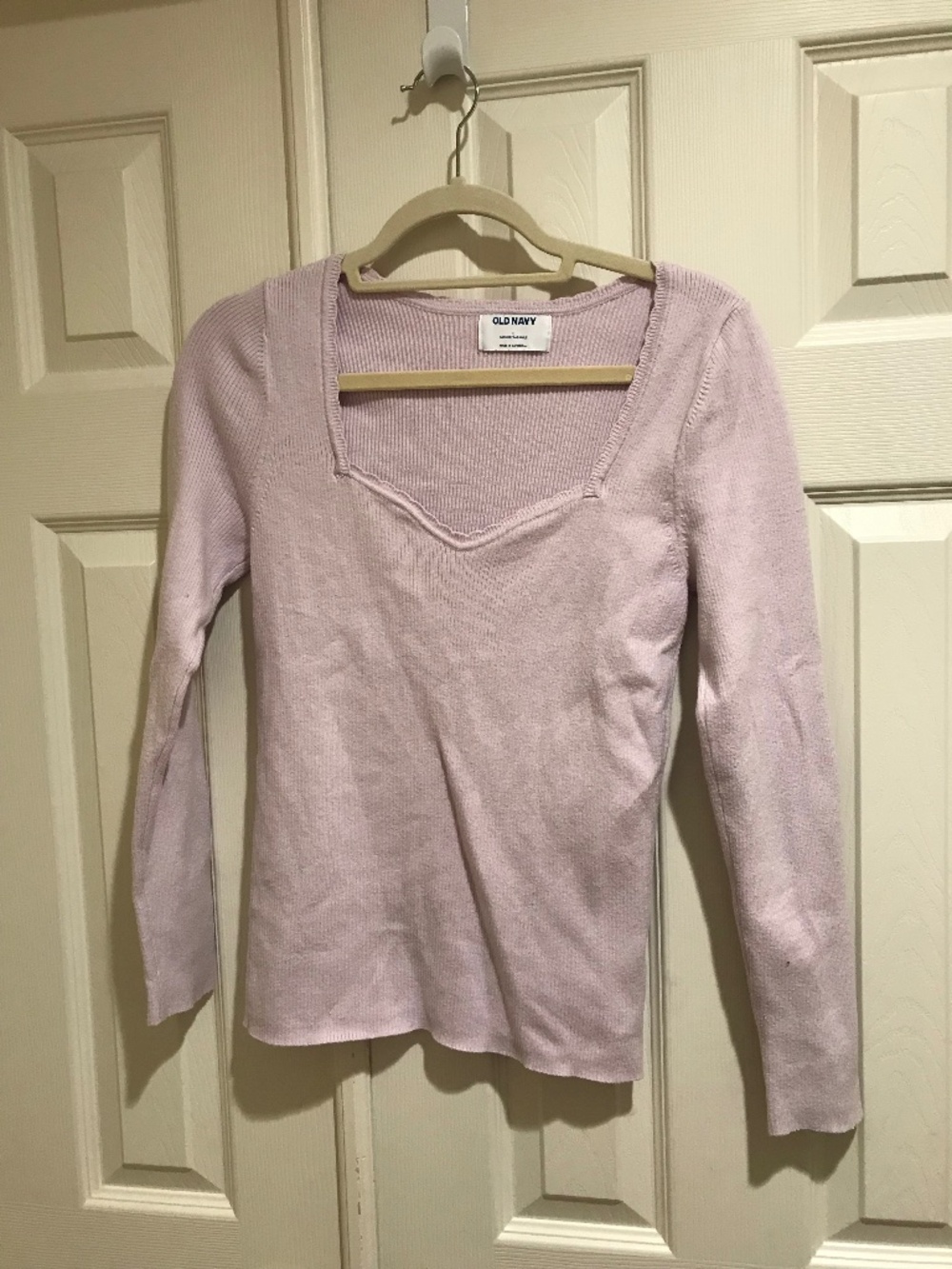 Light purple sweater